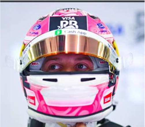 Visa Cash App Racing Bulls Formula One Team - Liam Lawson - 2026 1:5 Helmet