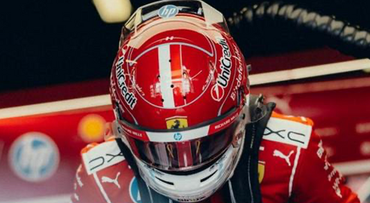 Charles Leclerc Helmet– Scuderia Ferrari HP 2026 Season