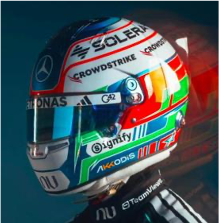 Mercedes-AMG PETRONAS Formula One Team - Kimi Antonelli - 2026 1:5 Helmet